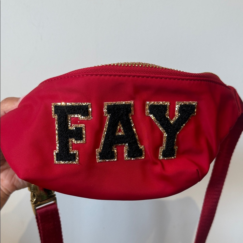 Stoney clover lane Fay Red Fanny pack